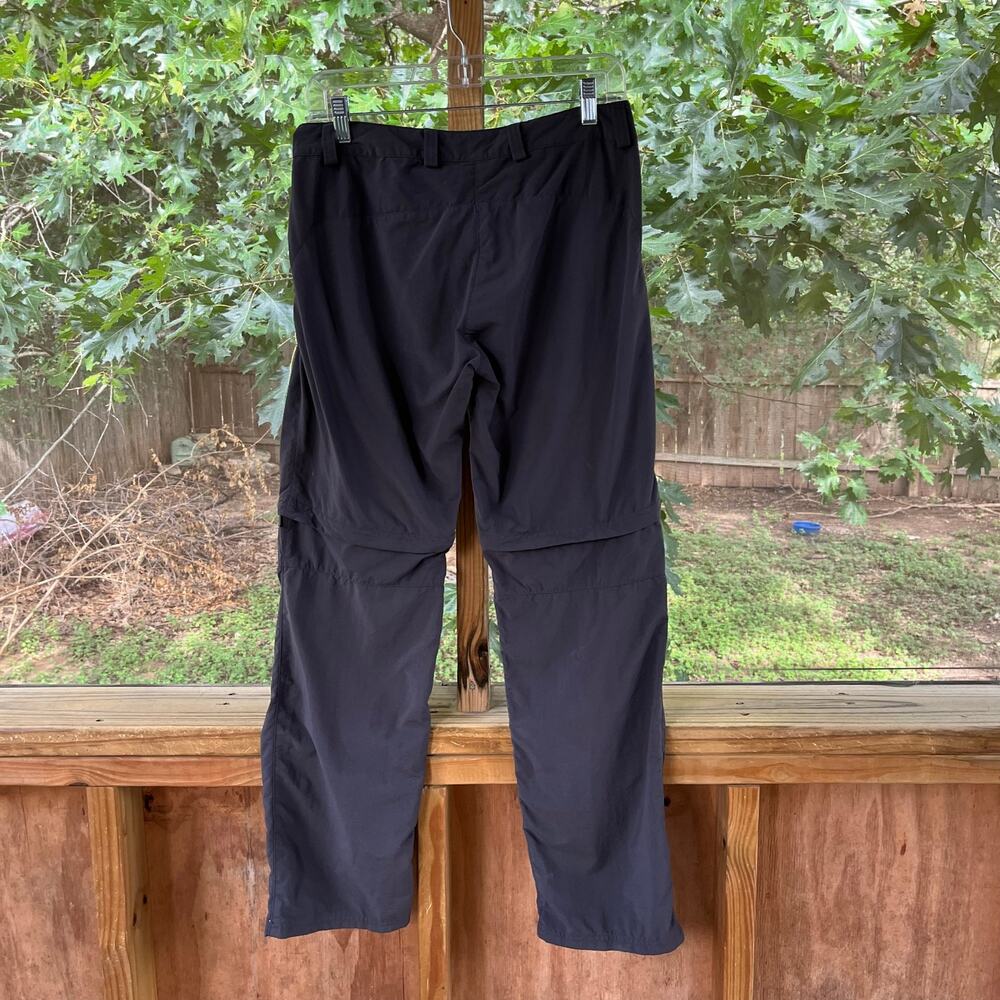 Decathlon Women's Quechua Hiking Pants Black Convertible Size XS